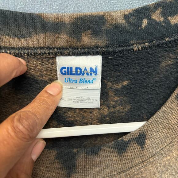 Vintage 90s Mens Sweatshirt XL Taz Tasmanian Devil Outta My Way Crewneck Rework - Picture 3 of 8